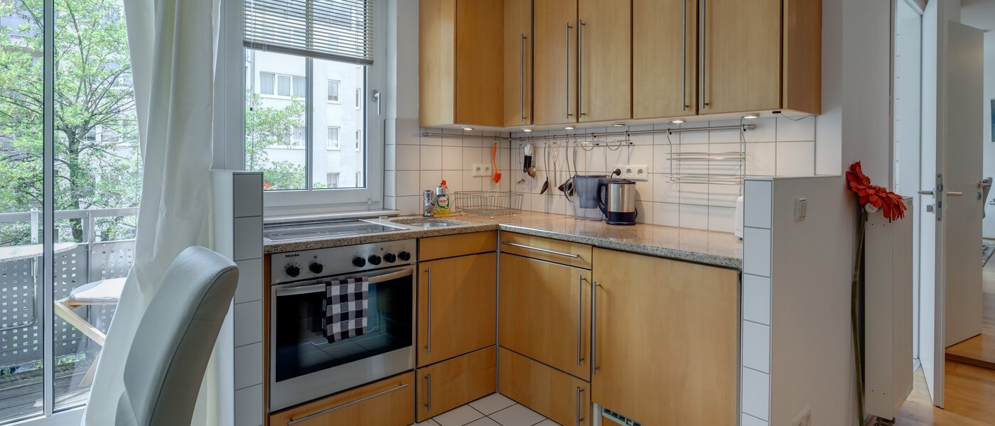 квартира München Isarvorstadt 01 кухня 2933