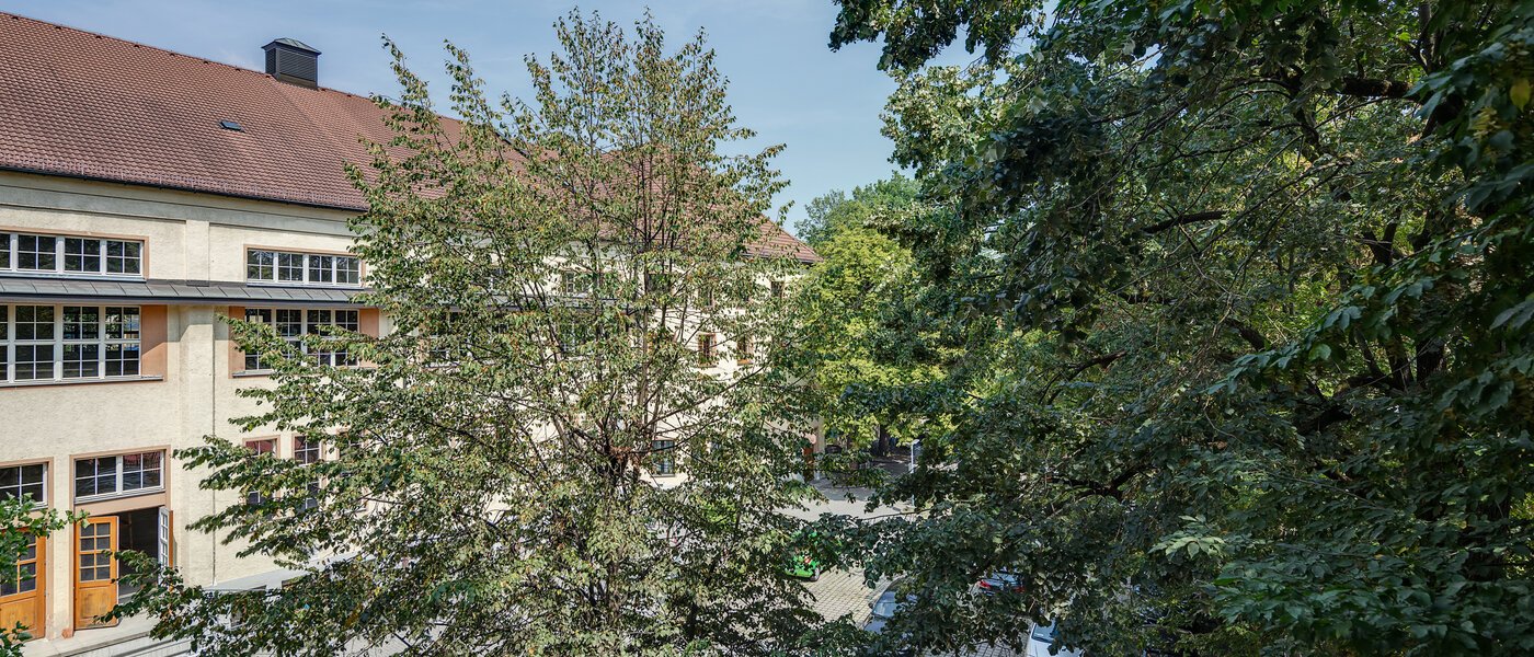 квартира München Isarvorstadt 02 вид из окна 2933