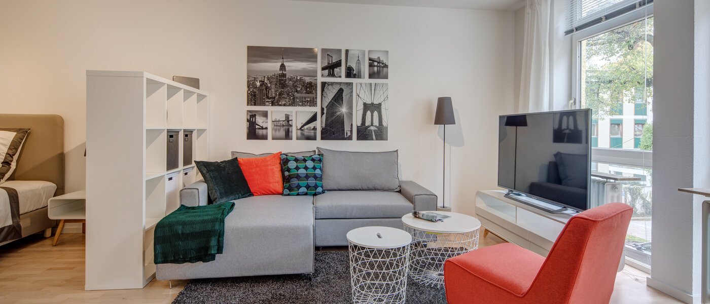 квартира München Herzogpark 01 гостиная 297