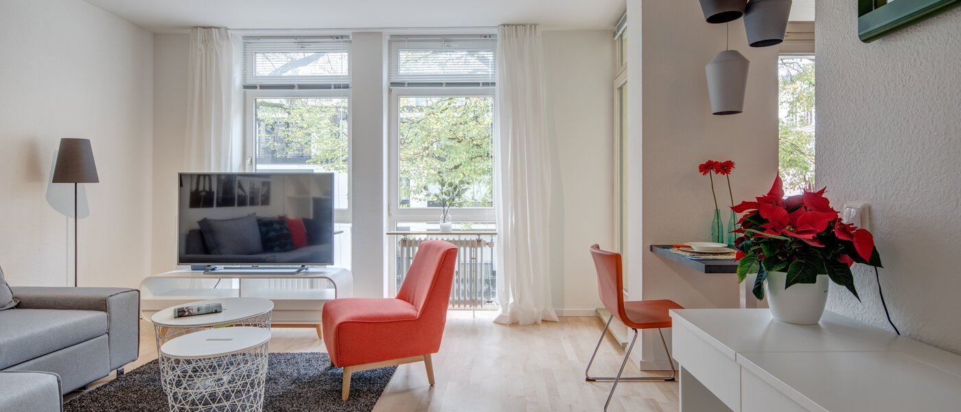 квартира München Herzogpark 02 гостиная 297