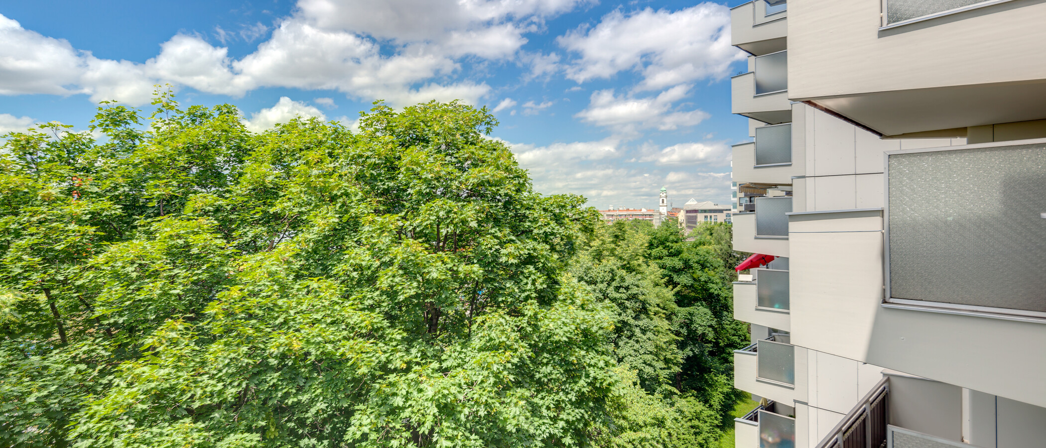 квартира München Haidhausen 02 вид из окна 2973