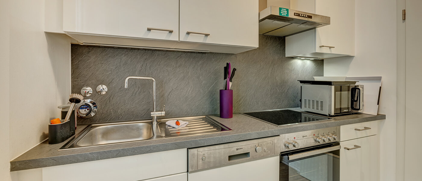 квартира München Schwabing-West (rund um den Hohenzollernplatz) 02 кухня 2993