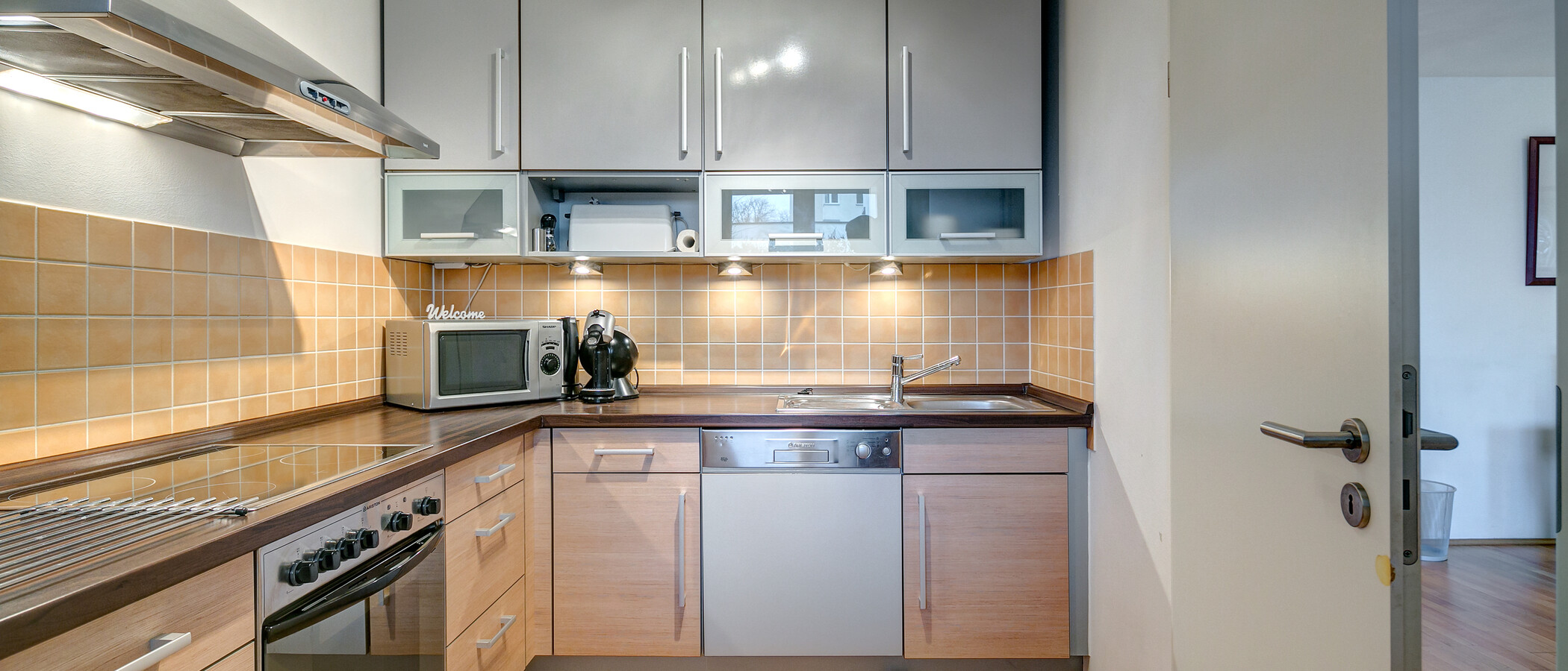 квартира München Schwabing-Nord (zw. Belgrad- & Leopoldstraße) 01 кухня 3015