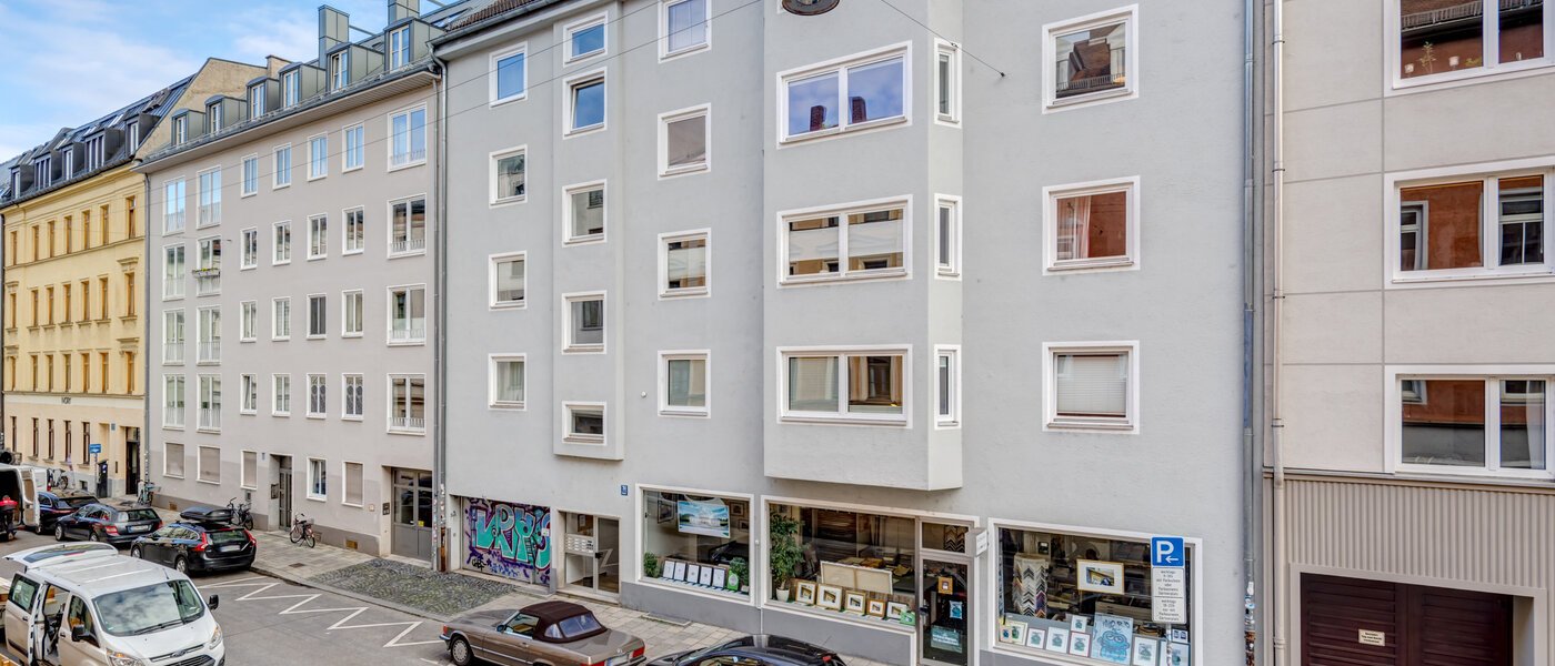 квартира München Gärtnerplatzviertel 02 вид из окна 3036