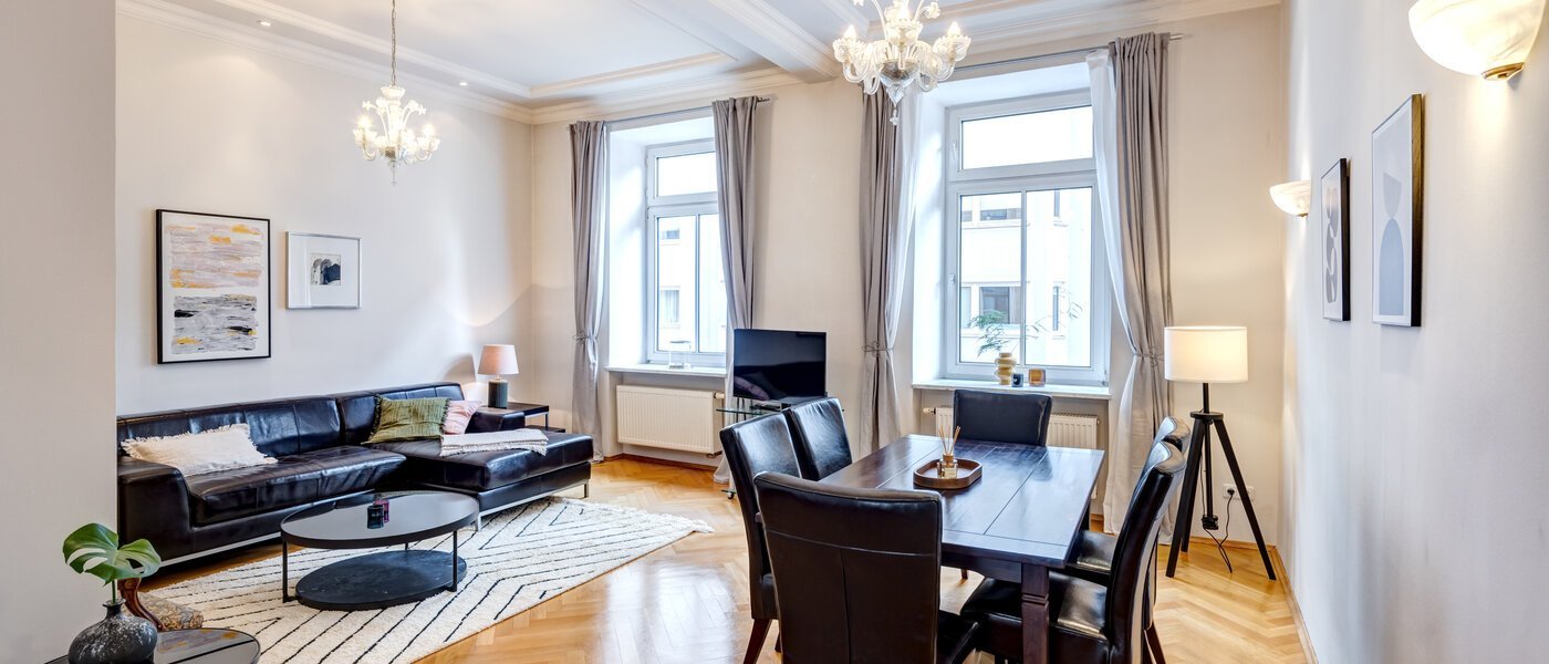 квартира München Gärtnerplatzviertel 01 жилое пространство 3036