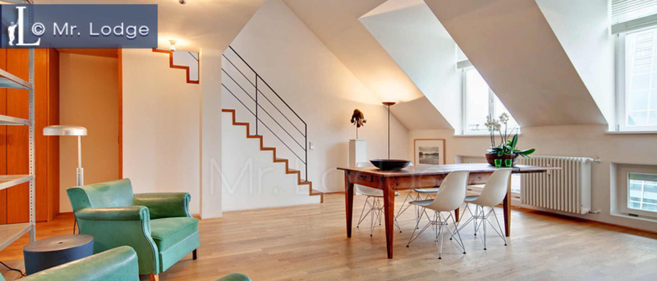квартира München Maxvorstadt - Westen 04 гостиная 3075