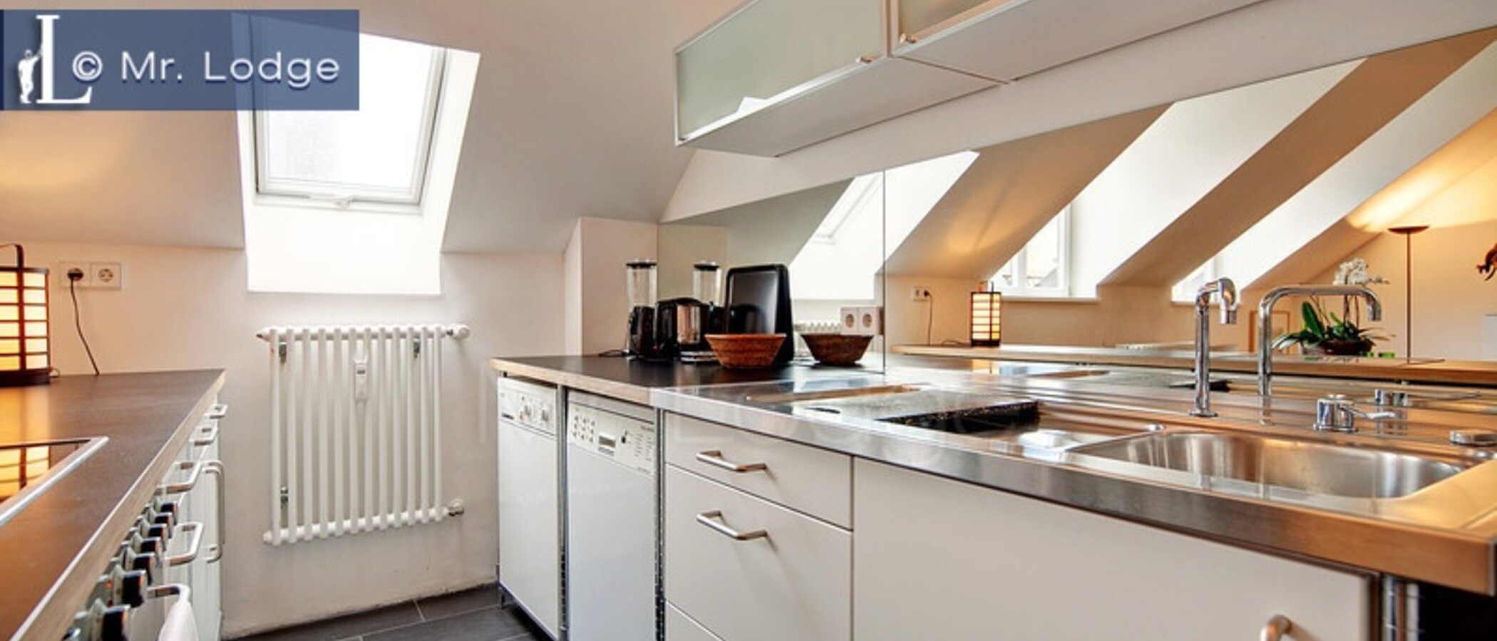 квартира München Maxvorstadt - Westen 02 кухня 3075