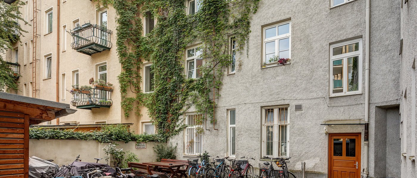 квартира München Haidhausen 01 внутренний двор  308