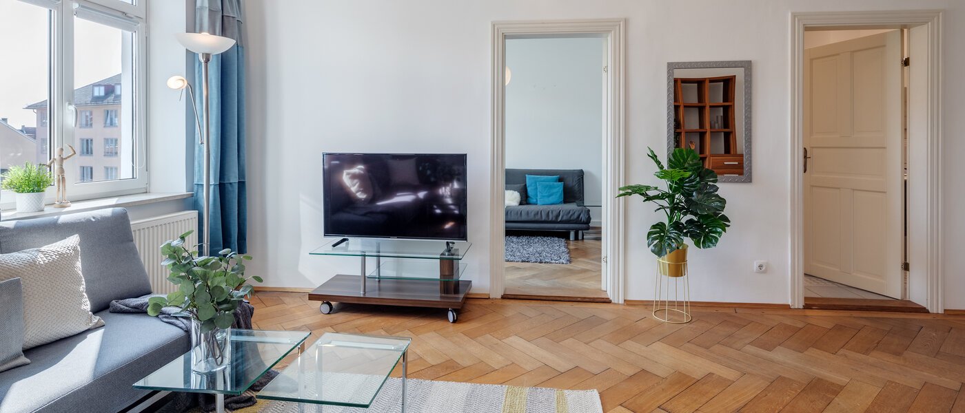 квартира München Haidhausen 05 гостиная 308