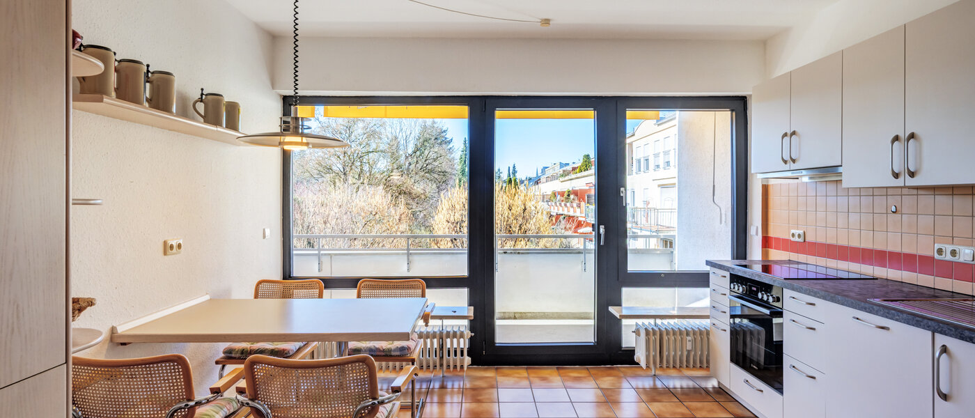 квартира München Harlaching 02 кухня 3096