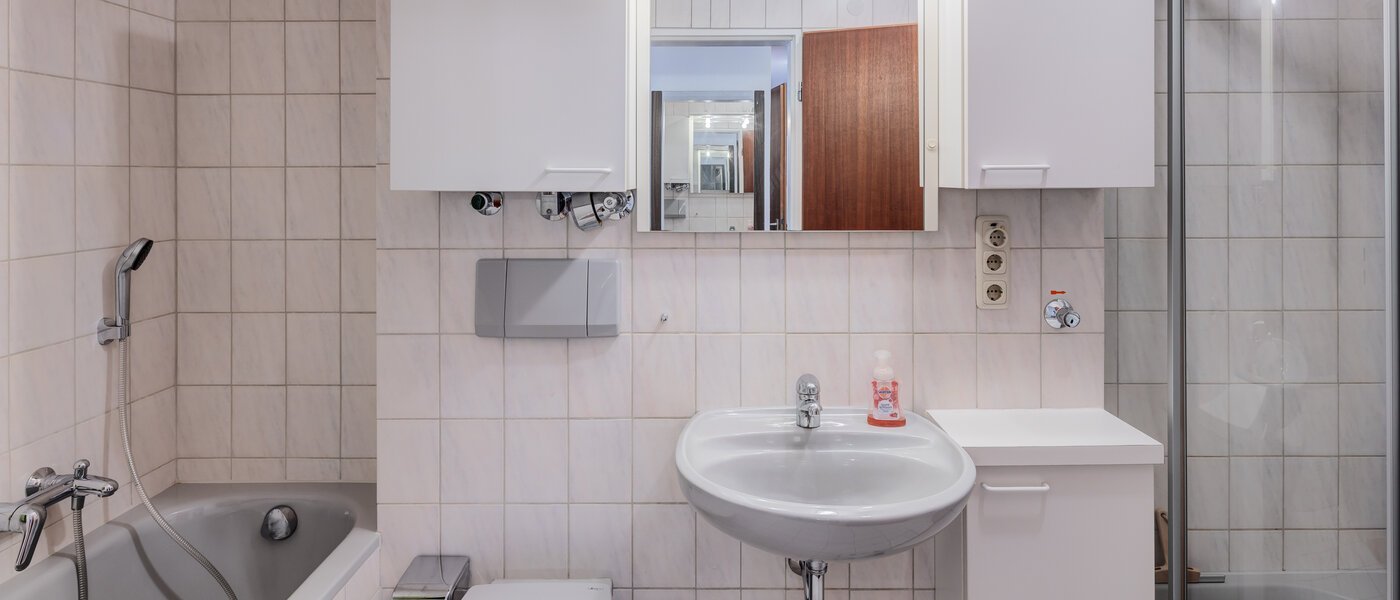 квартира München Harlaching 01 ванная комната 3096