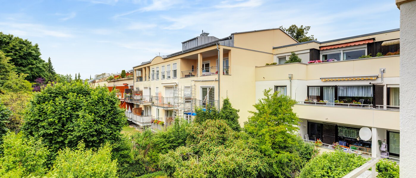 квартира München Harlaching 02 вид из окна 3096