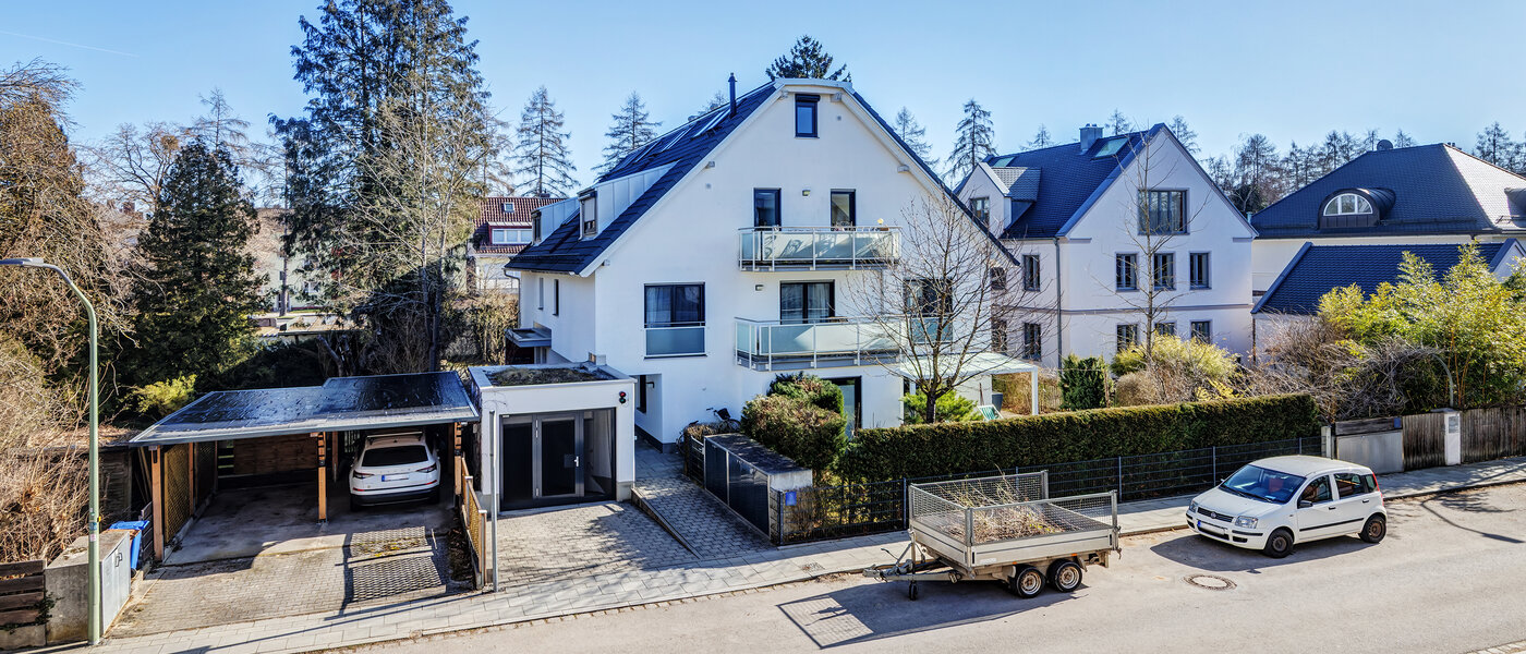 квартира München Harlaching 03 вид из окна 3096