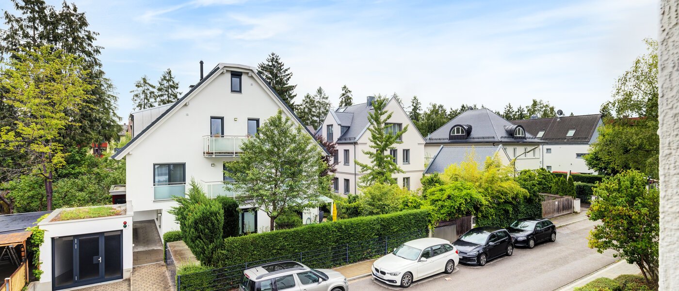 квартира München Harlaching 05 вид из окна 3096