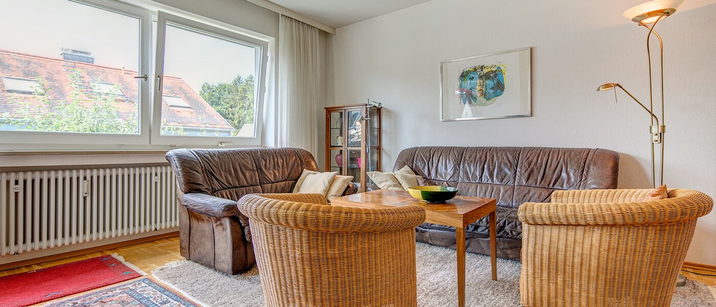 квартира München Solln 01 гостиная 3122