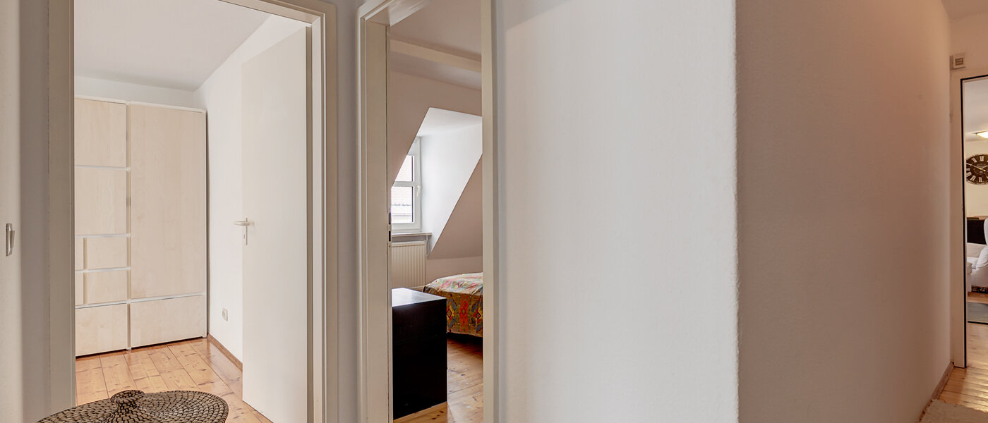 мансардная квартира München Zentrum 08 гостиная 3130