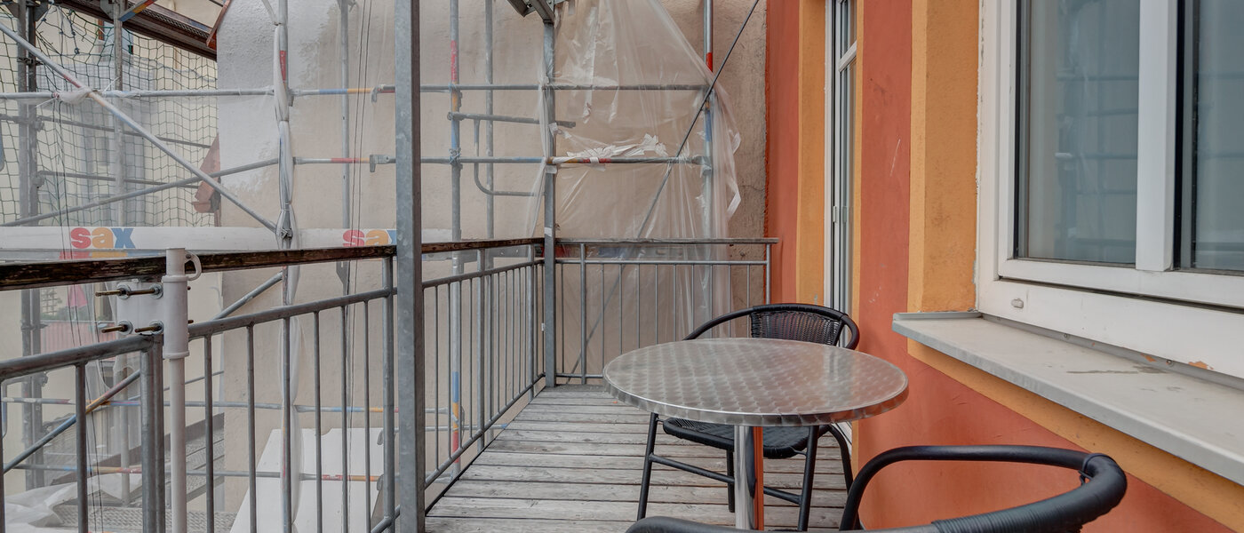 мансардная квартира München Zentrum 02 балкон 3130