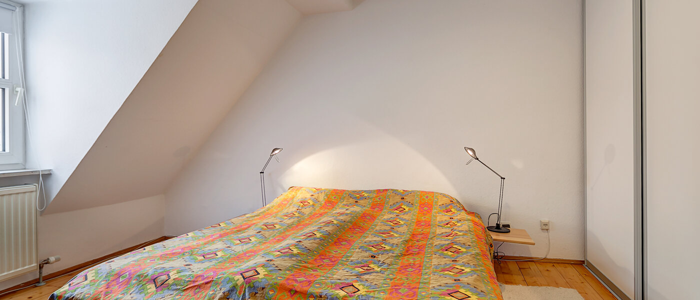 мансардная квартира München Zentrum 01 спальная 3130