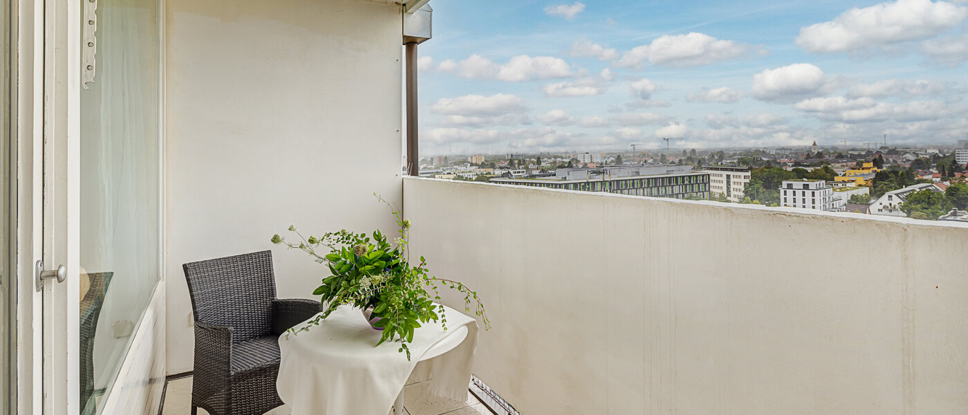 квартира München Moosach 01 балкон 3142