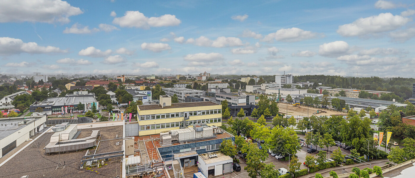 квартира München Moosach 02 вид из окна 3142