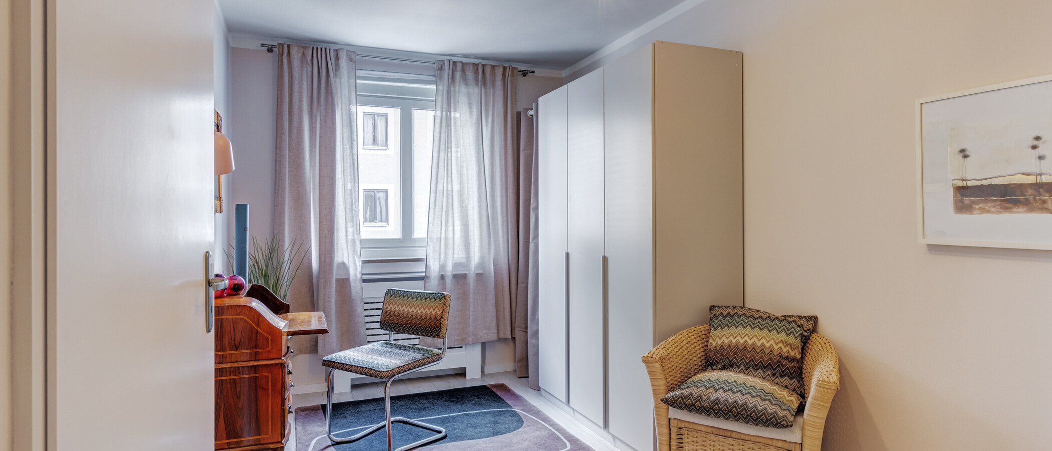 квартира München Schwabing (links der Leopoldstraße) 02 спальная комната 3177