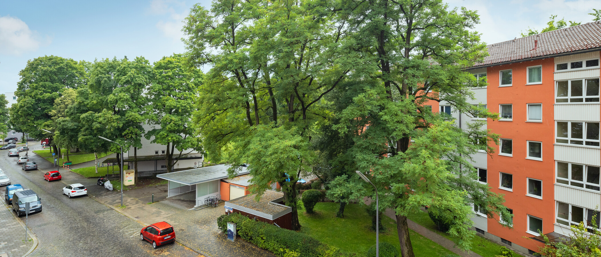 квартира München Untergiesing 01 вид из окна 3185