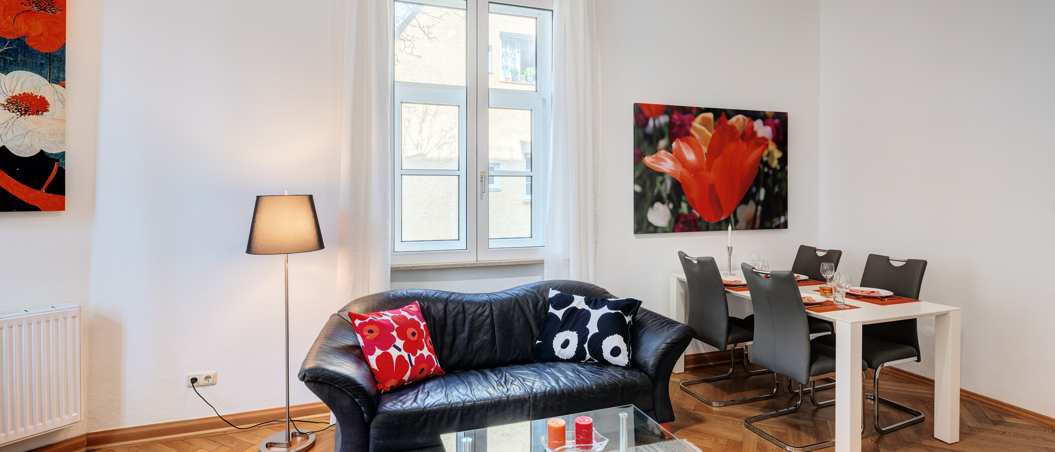 квартира München Schwabing (rechts der Leopoldstraße) 02 гостиная 319