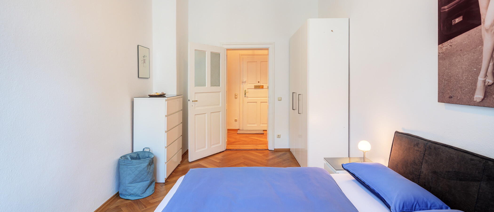 квартира München Schwabing (rechts der Leopoldstraße) 03 1-я спальная комната 319