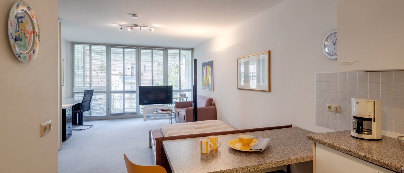 квартира München Schwabing-West (rund um den Hohenzollernplatz) 02 кухня 3242