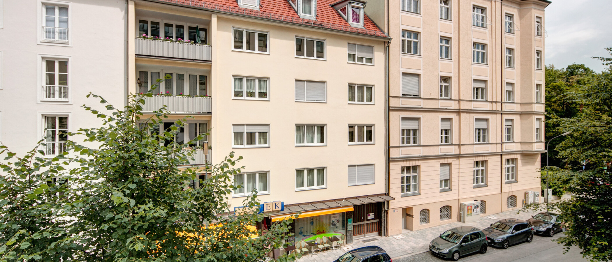 квартира München Isarvorstadt 01 вид из окна 3247