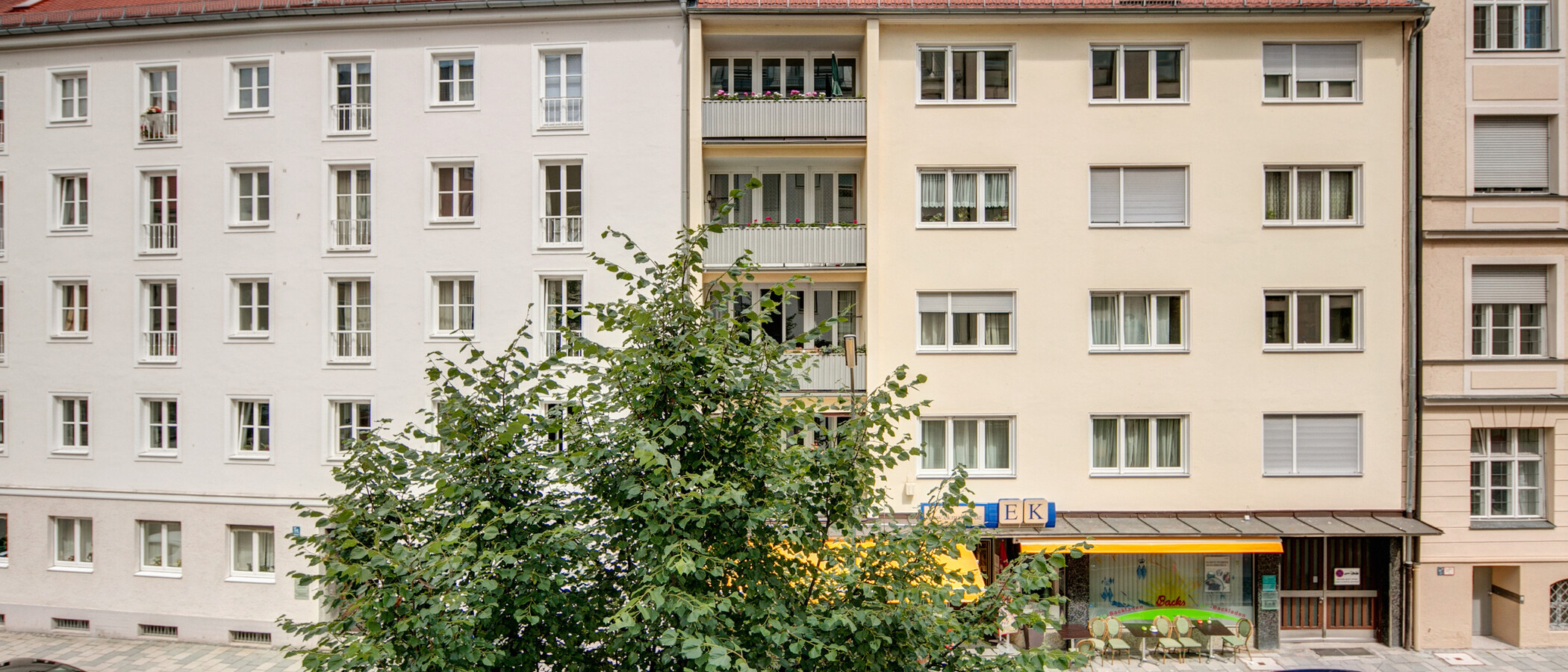 квартира München Isarvorstadt 02 вид из окна 3247