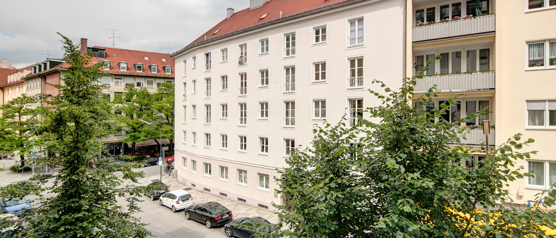 квартира München Isarvorstadt 03 вид из окна 3247