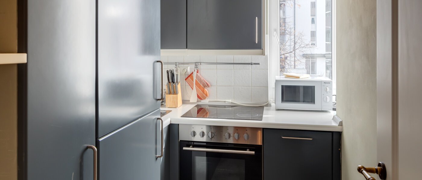 квартира München Neuhausen 01 кухня 3288