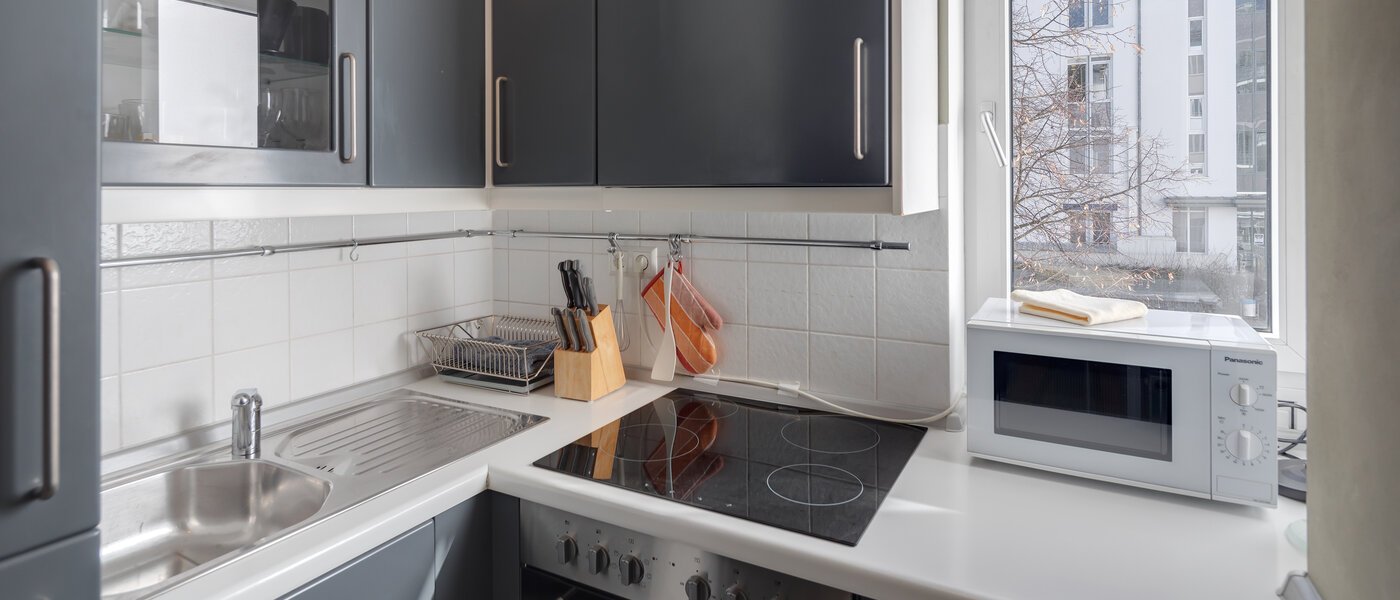 квартира München Neuhausen 02 кухня 3288