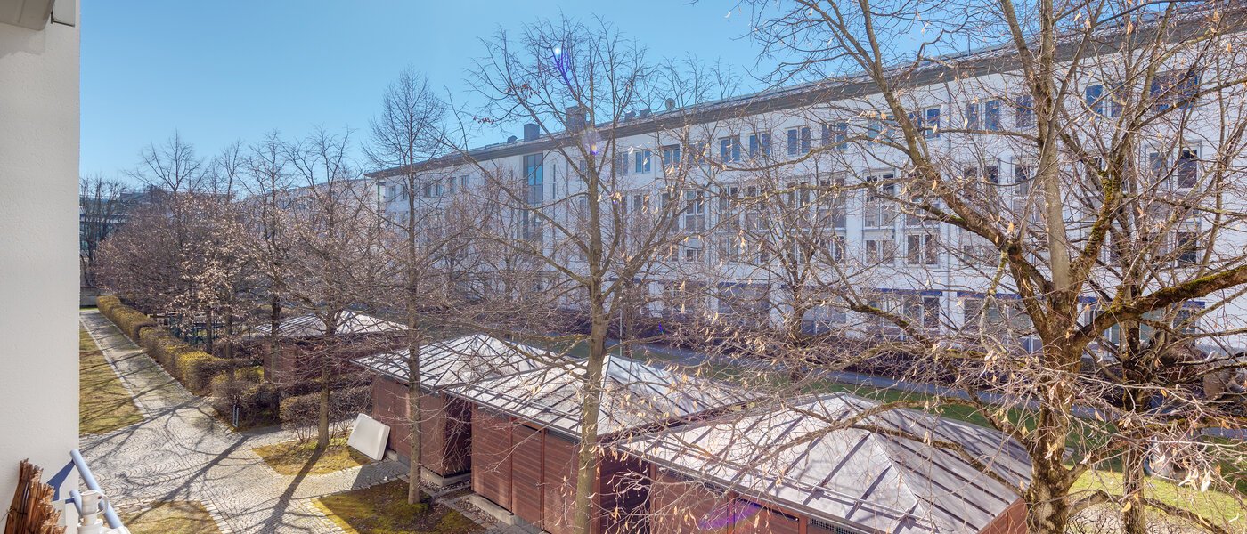 квартира München Neuhausen 03 вид из окна 3288