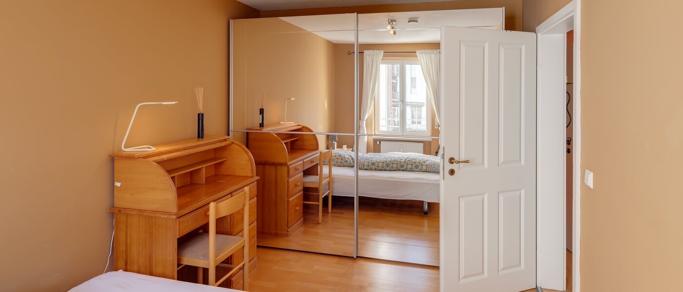 квартира München Neuhausen 02 спальная комната 3288