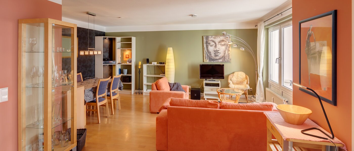 квартира München Neuhausen 01 жилое пространство 3288