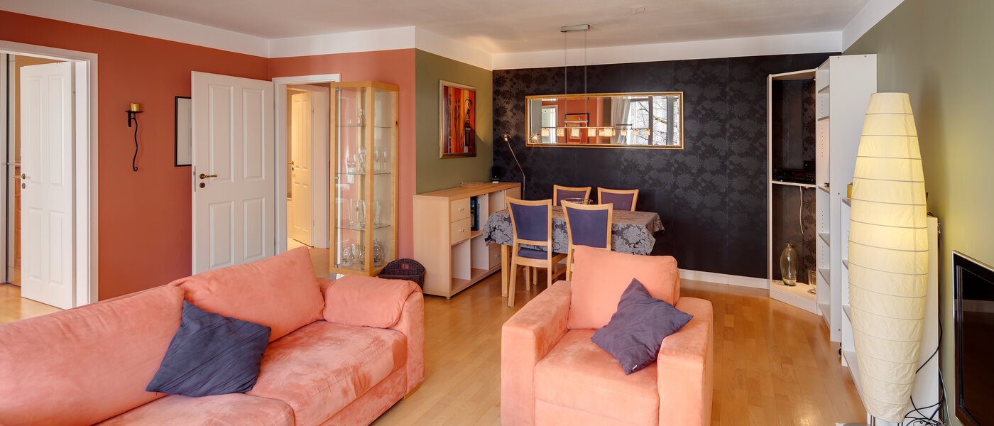 квартира München Neuhausen 04 жилое пространство 3288