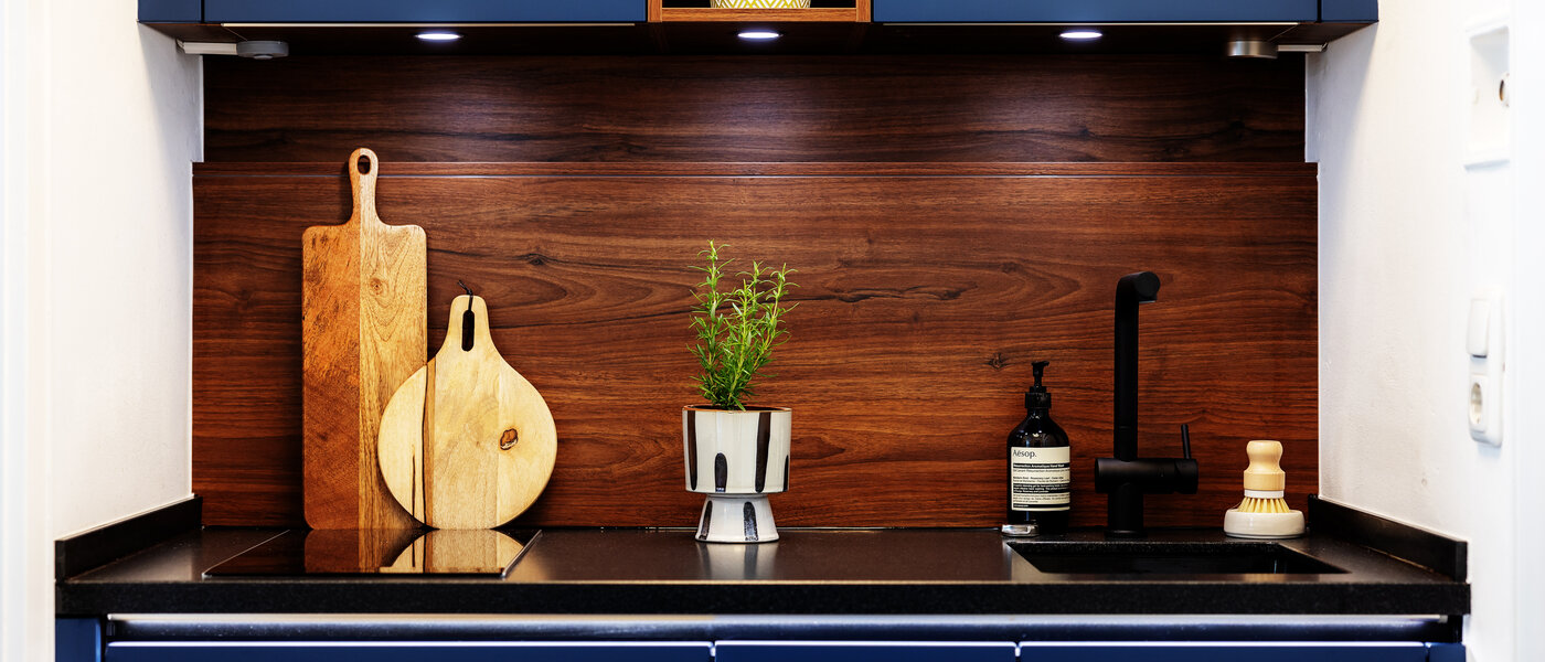 квартира München Neuhausen 02 кухня 3328