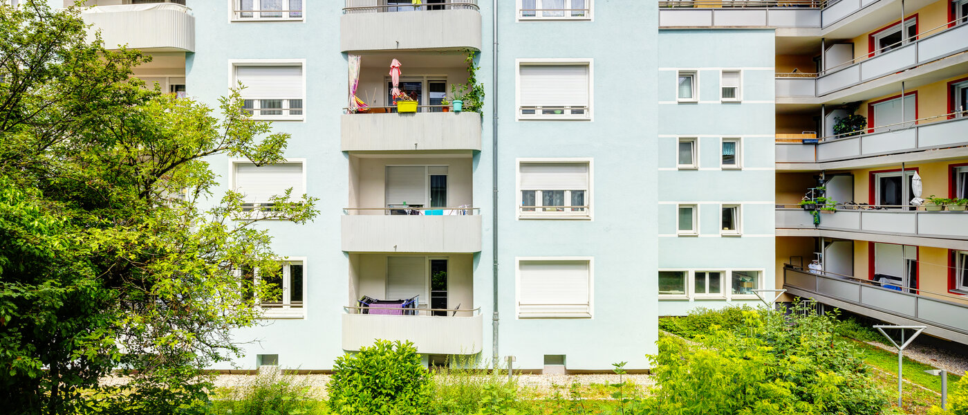 квартира München Neuhausen 02 вид из окна 3328