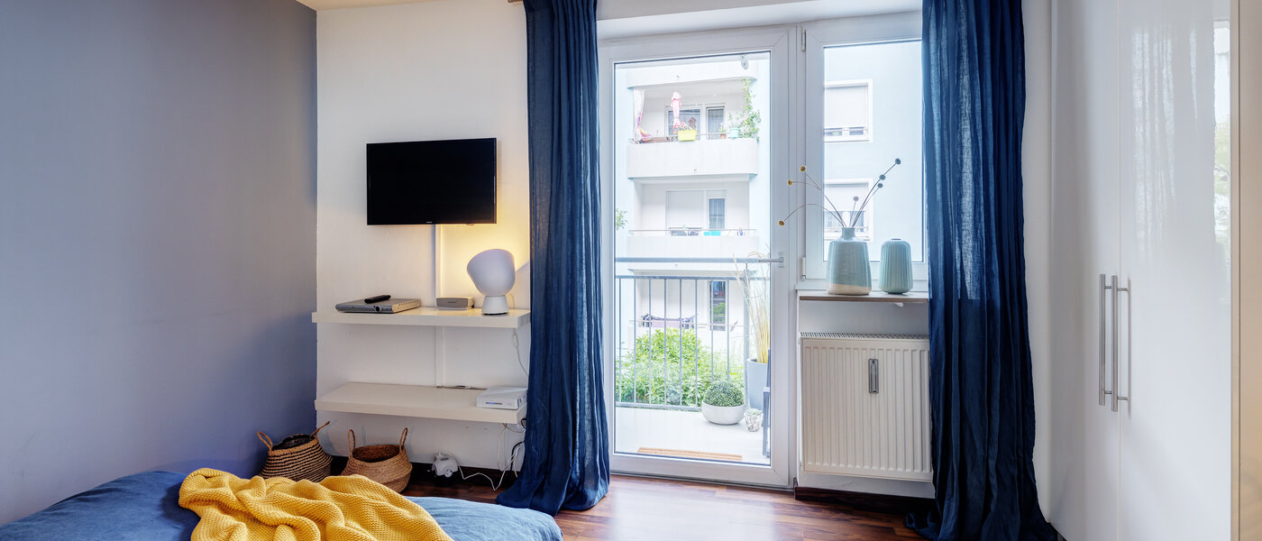 квартира München Neuhausen 04 жилое пространство 3328