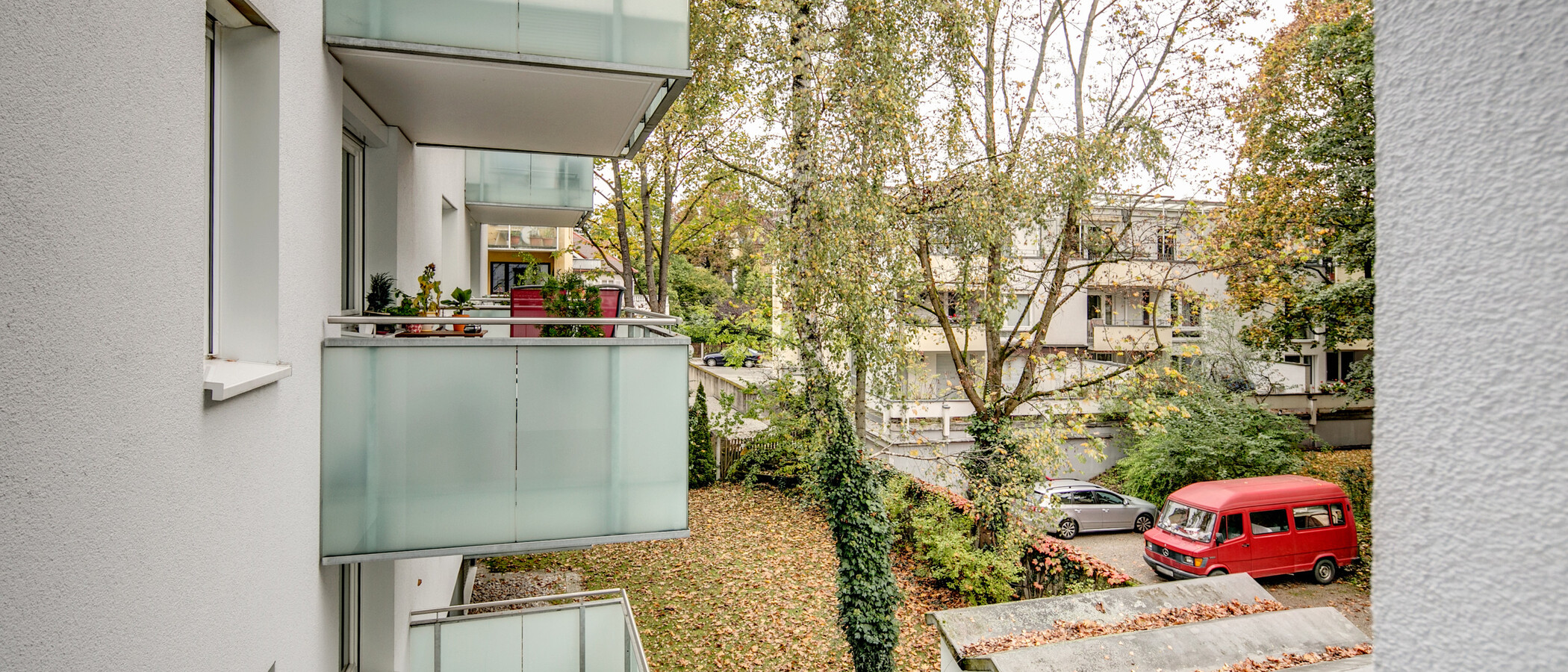квартира München Schwabing-Nord (zw. Belgrad- & Leopoldstraße) 01 вид из окна 342