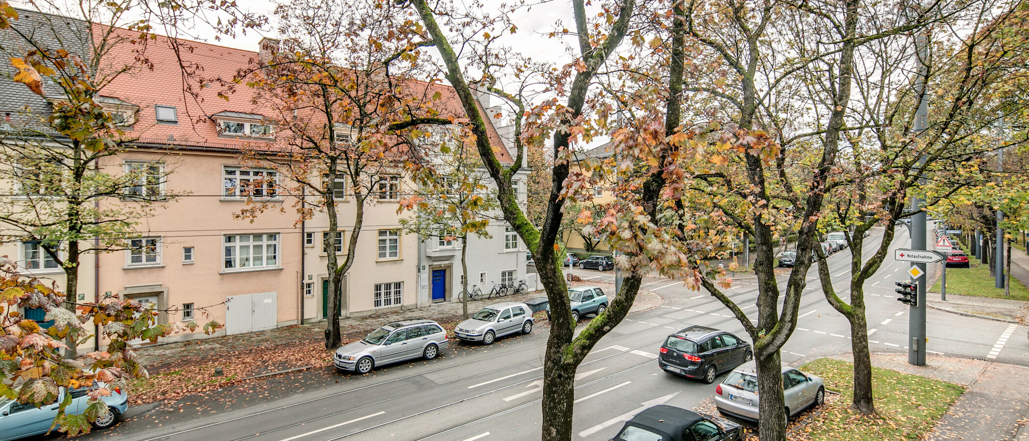 квартира München Schwabing-Nord (zw. Belgrad- & Leopoldstraße) 02 вид из окна 342