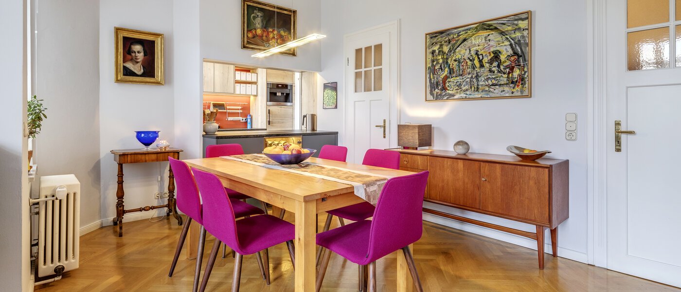 квартира München Neuhausen 05 гостиная 3428