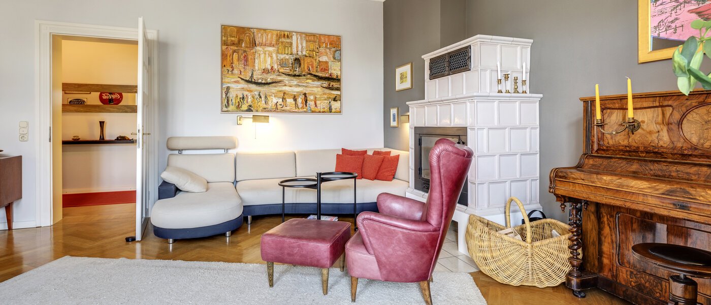 квартира München Neuhausen 06 гостиная 3428