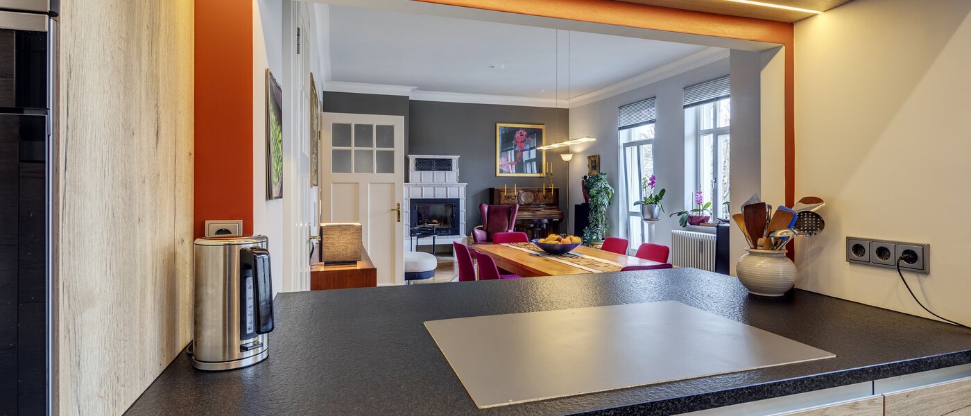 квартира München Neuhausen 03 кухня 3428