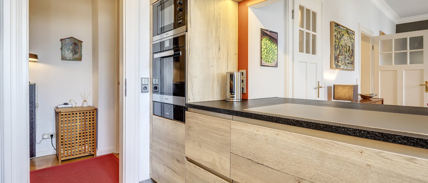 квартира München Neuhausen 04 кухня 3428