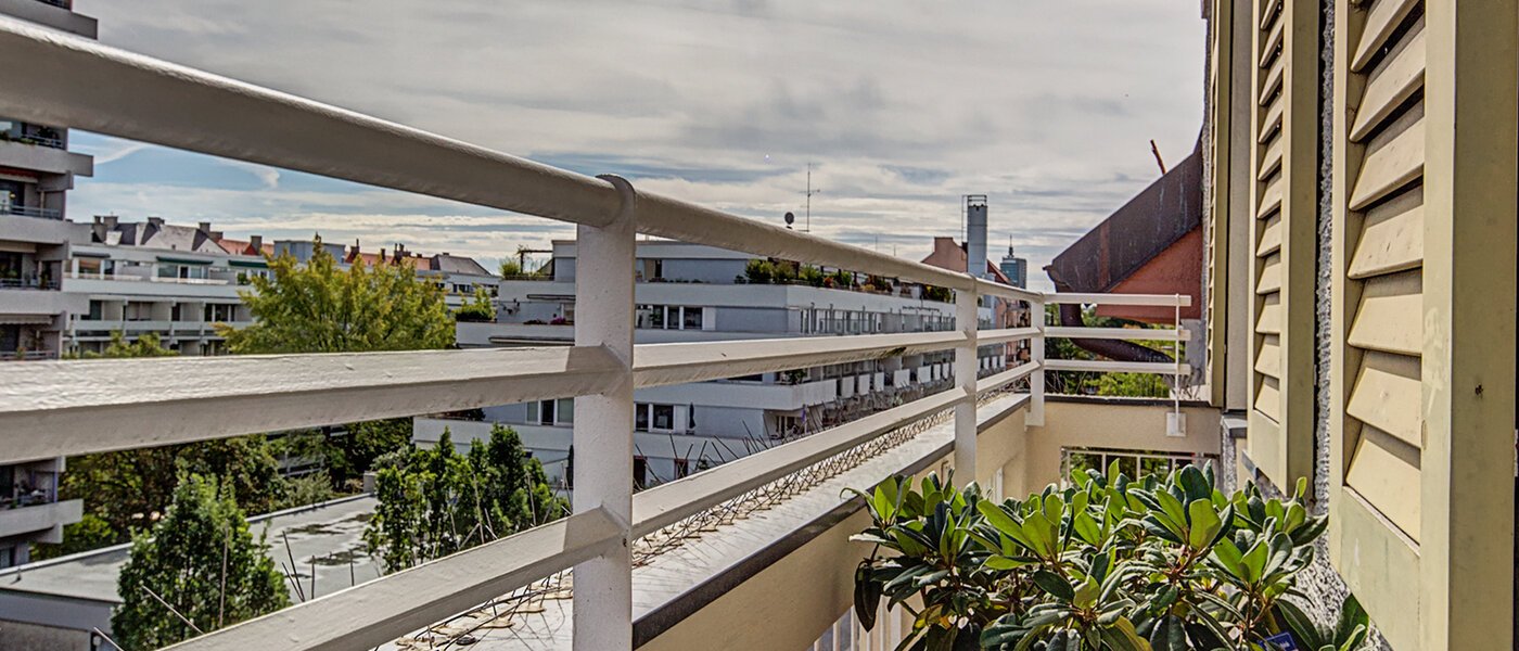 квартира München Neuhausen 02 2-ой балкон 3428