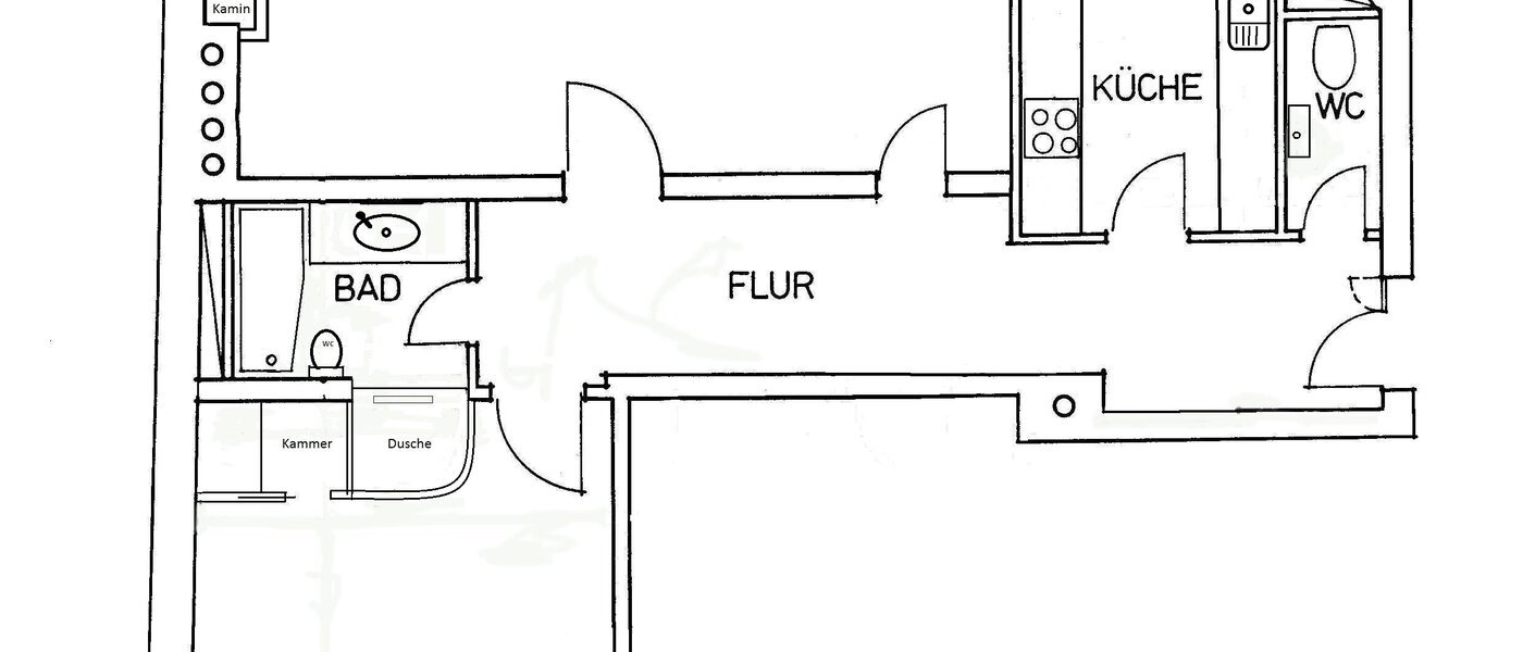 квартира München Neuhausen 01 план этажа 3428