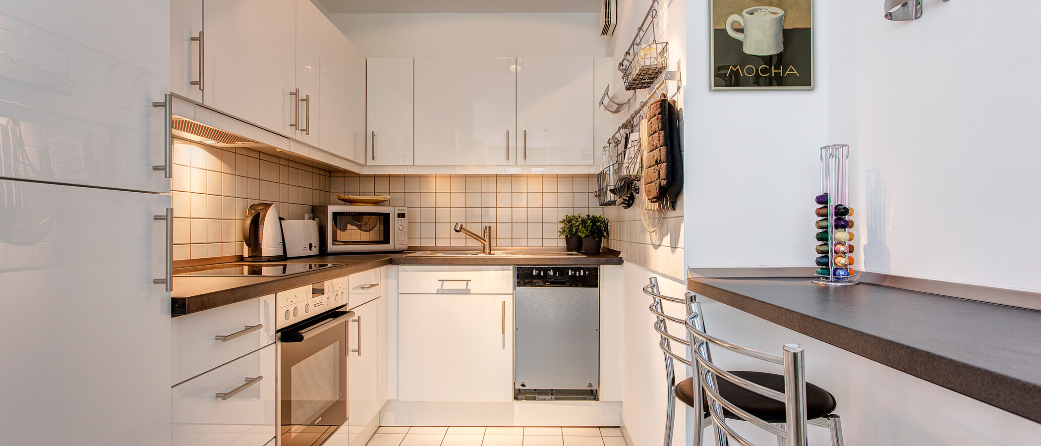 квартира München Haidhausen 01 кухня 3443